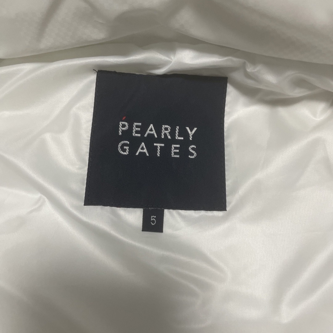 PEARLY GATES(パーリーゲイツ)のPEARLY GATES ダウンベスト　新品 スポーツ/アウトドアのゴルフ(ウエア)の商品写真