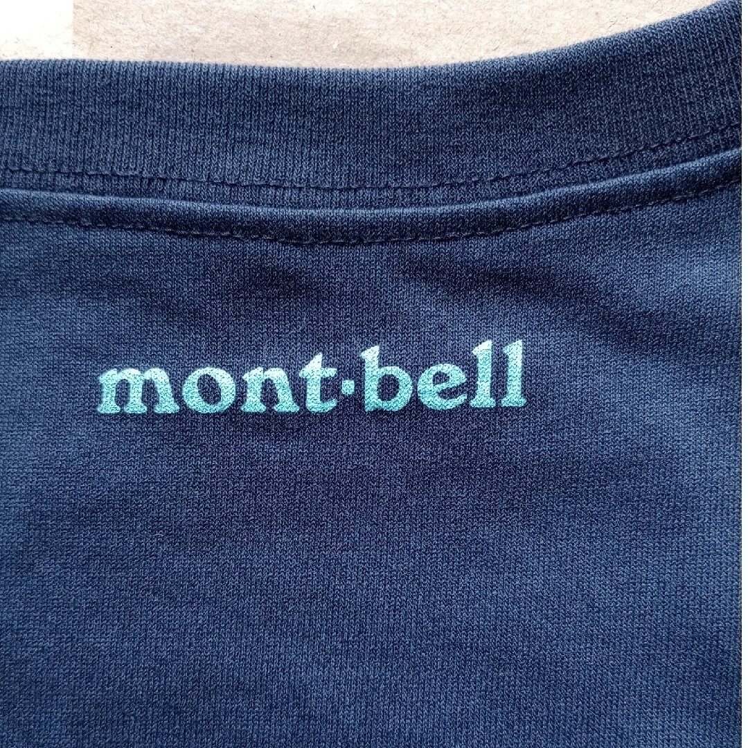 mont bell(モンベル)のひろきママさん専用　モンベルTシャツ(ウィックロン・長袖)　　くま、うさぎ　2枚 スポーツ/アウトドアのアウトドア(登山用品)の商品写真