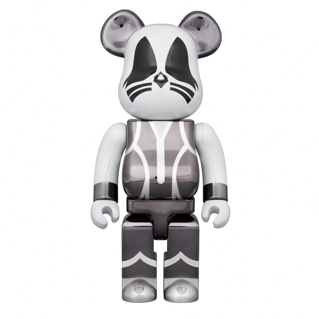 BE@RBRICK KISS CATMAN CHROME Ver. 2