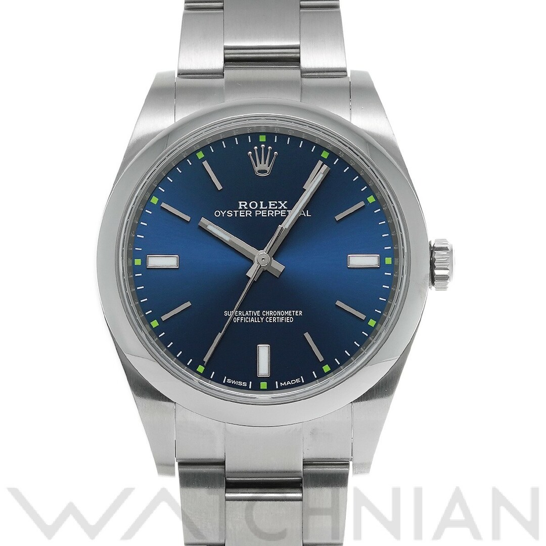 中古 ロレックス ROLEX 114300 ランダムシリアル ブルー メンズ 腕時計