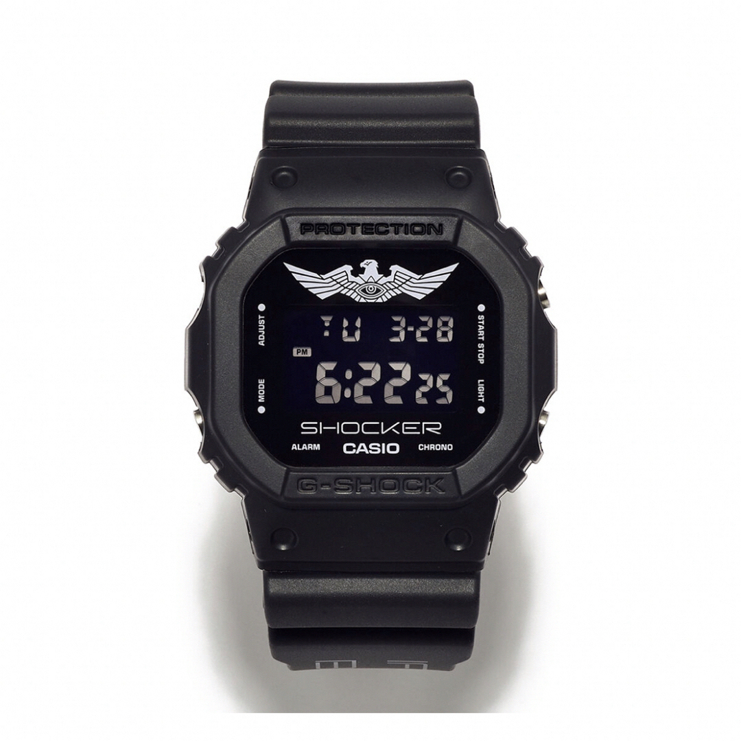 G-SHOCK(ジーショック)のG-SHOCK DW-5600 SHOCKER シン仮面ライダー オマケ付き メンズの時計(腕時計(デジタル))の商品写真