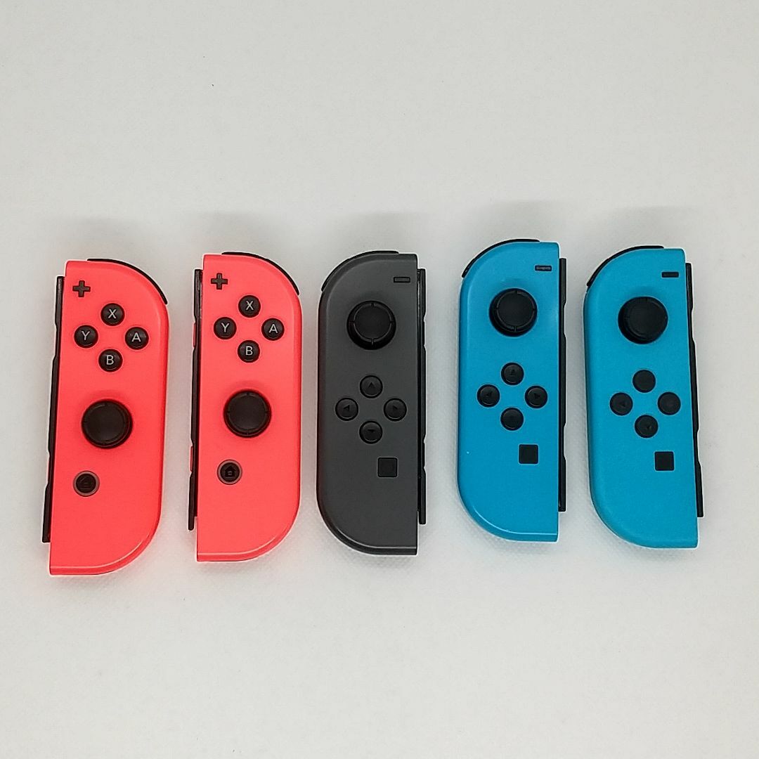 Nintendo Switch - ワンツースリー様用　動作正常　ジョイコン５個セット