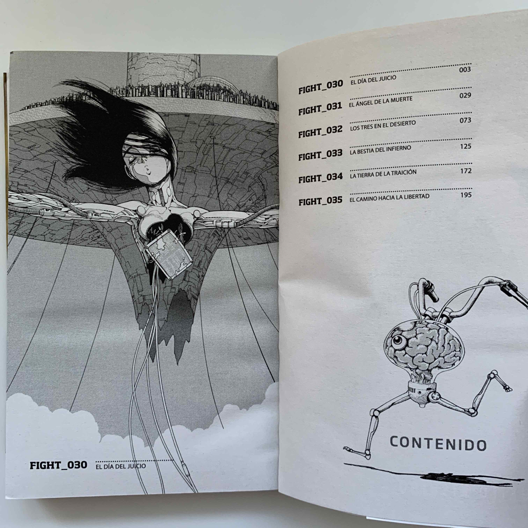 銃夢(GUNNM)BATTLE ANGEL ALITA(スペイン語版)2冊セットの 銃夢(GUNNM)BATTLE ANGEL ALITA(スペイン語版)2冊セットの