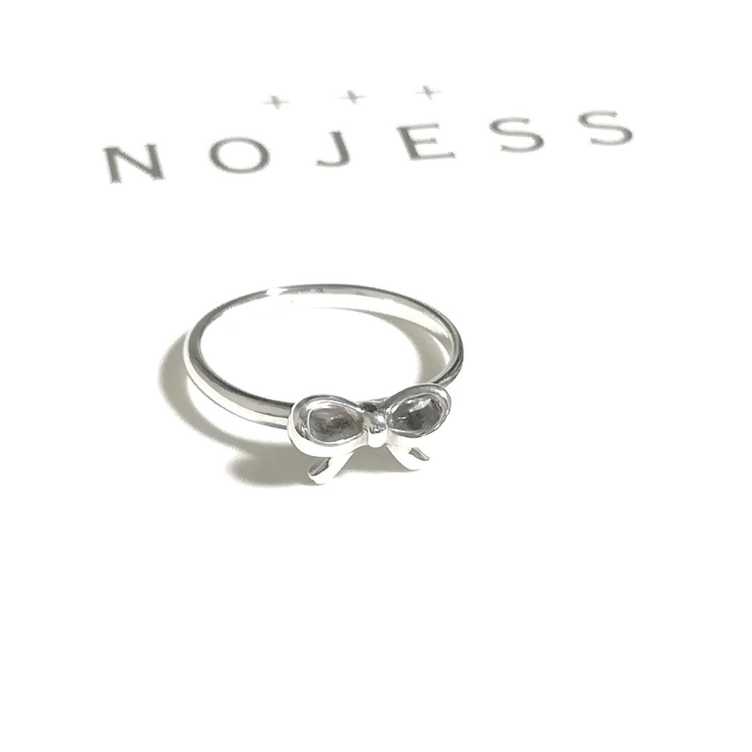 NOJESS(ノジェス)の(美品) ノジェス◆リボンピンキーリング 4号 レディースのアクセサリー(リング(指輪))の商品写真