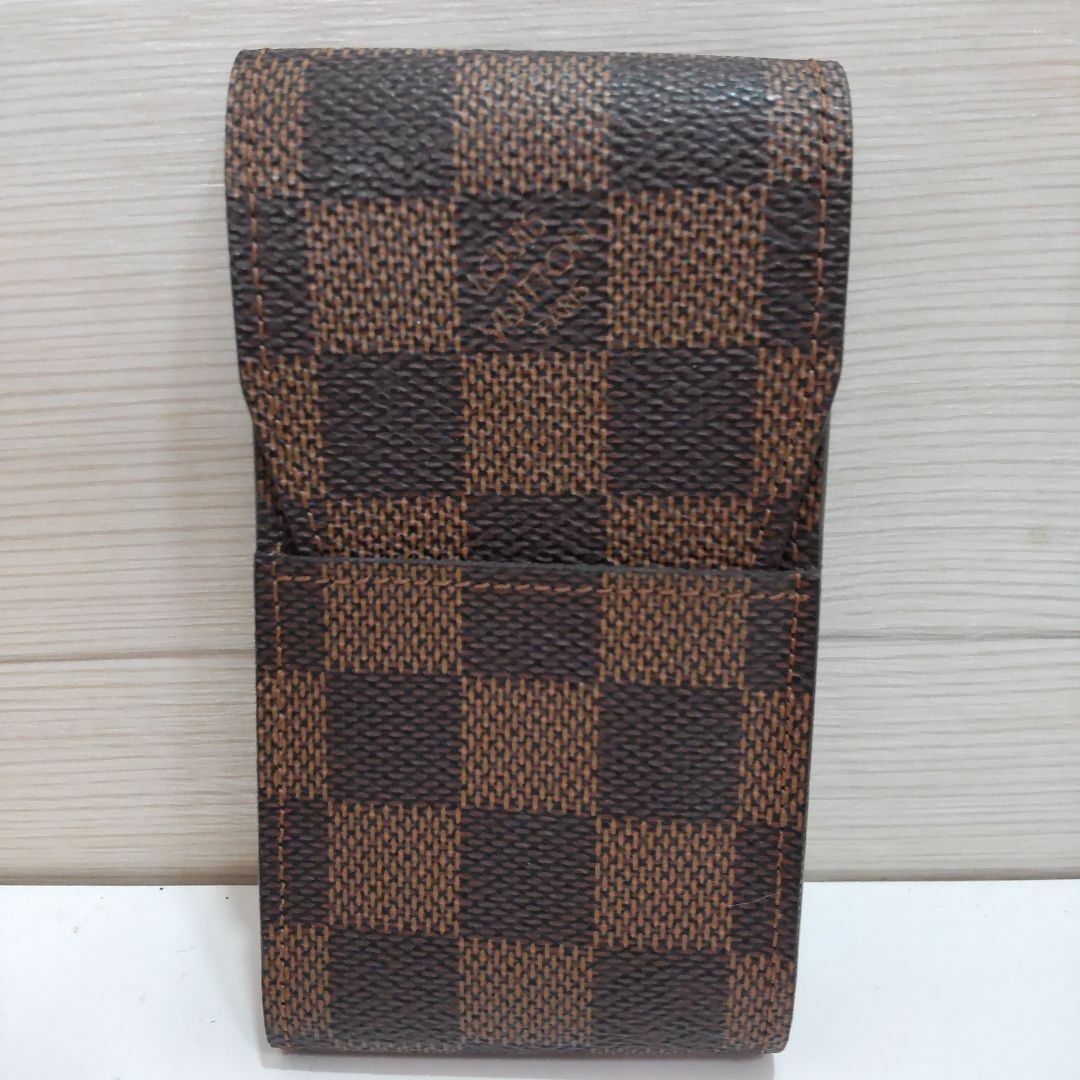 LOUIS VUITTON(ルイヴィトン)のルイヴィトン　ダミエ　シガレットケース　N63024　RJ50 メンズのファッション小物(タバコグッズ)の商品写真