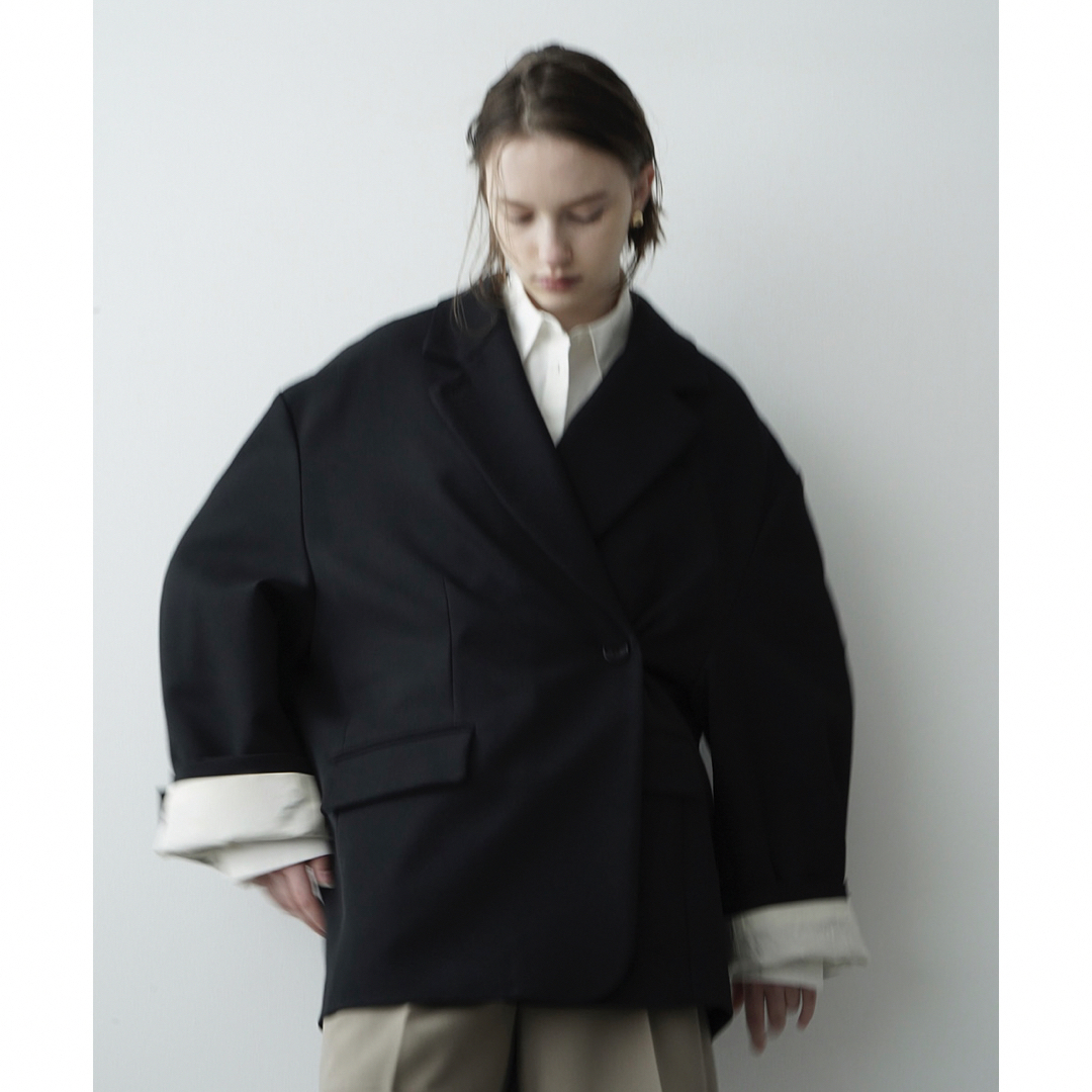 CLANE(クラネ)のclane 2WAY ARRANGE TAILORED OVER JACKET レディースのジャケット/アウター(テーラードジャケット)の商品写真