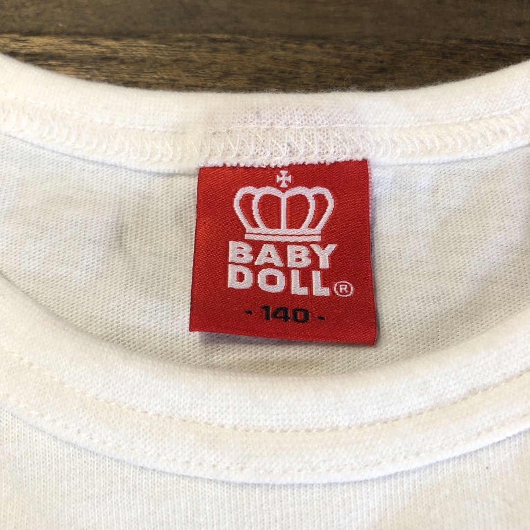 BABYDOLL(ベビードール)のBABY DOLL   Tシャツ　140 キッズ/ベビー/マタニティのキッズ服女の子用(90cm~)(Tシャツ/カットソー)の商品写真