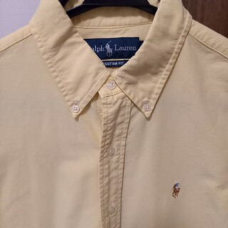 ラルフローレン(Ralph Lauren)のラルフローレン　半袖ボタンダウンシャツ　M(Tシャツ/カットソー(半袖/袖なし))
