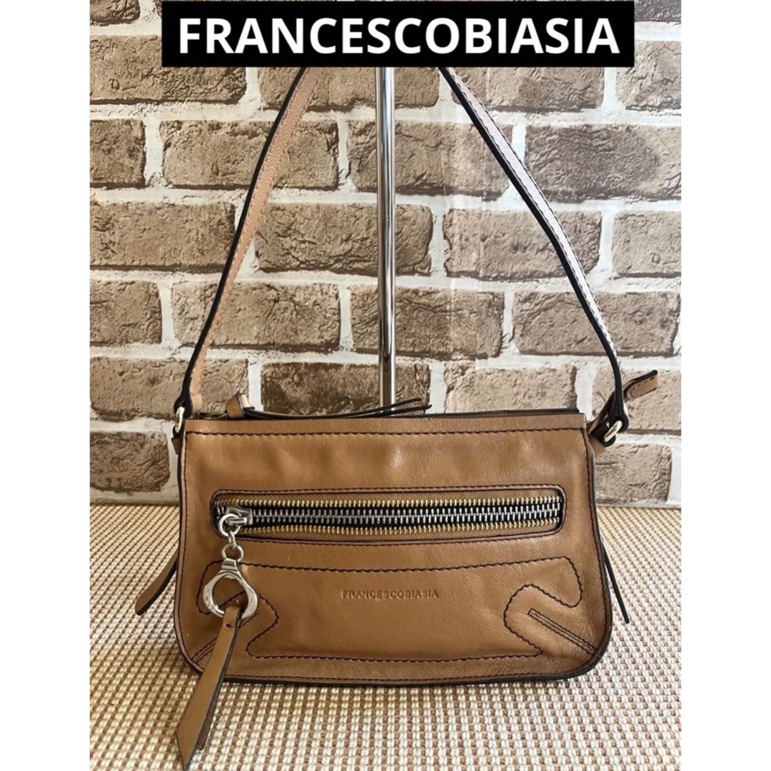 美品 FRANCESCOBIASIA フランチェスコビアジア ハンドバッグ | フリマアプリ ラクマ