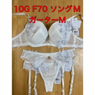 Wacoal - サルート 10 iv F70 ソングM ガーターM 新品未使用タグ付きの