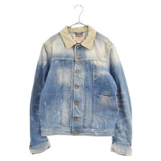 DIESEL DENIM JACKET WOOL KNIT 切替デニムジャケット