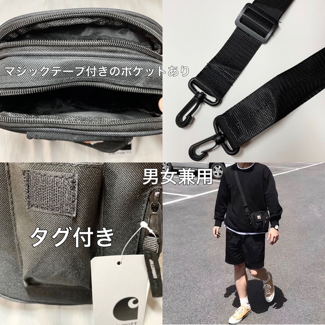 carhartt(カーハート)のcarhartt カーハート　ショルダーバッグ　小さめバッグ　ポケット　男女兼用 メンズのバッグ(ショルダーバッグ)の商品写真