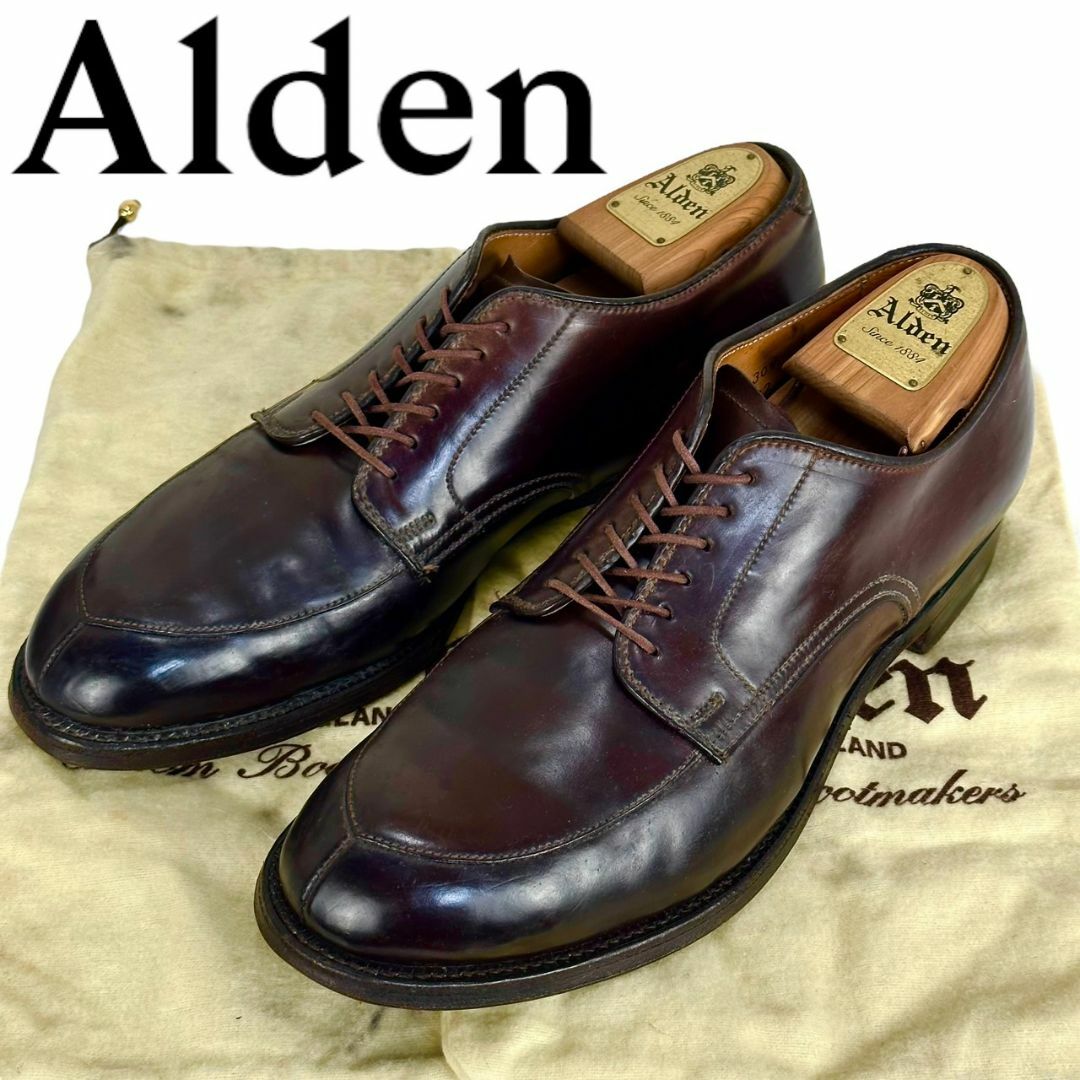 ALDEN 54321 Vチップ コードバン シューキーパー付きALDEN - ドレス ...