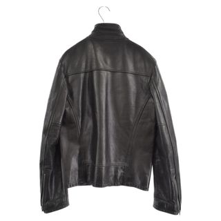 Martin Margiela / マルタンマルジェラ | 2004AW 10 ここのえ イタリア製 シングル レザー ライダース ジャケット | ブラック | メンズ