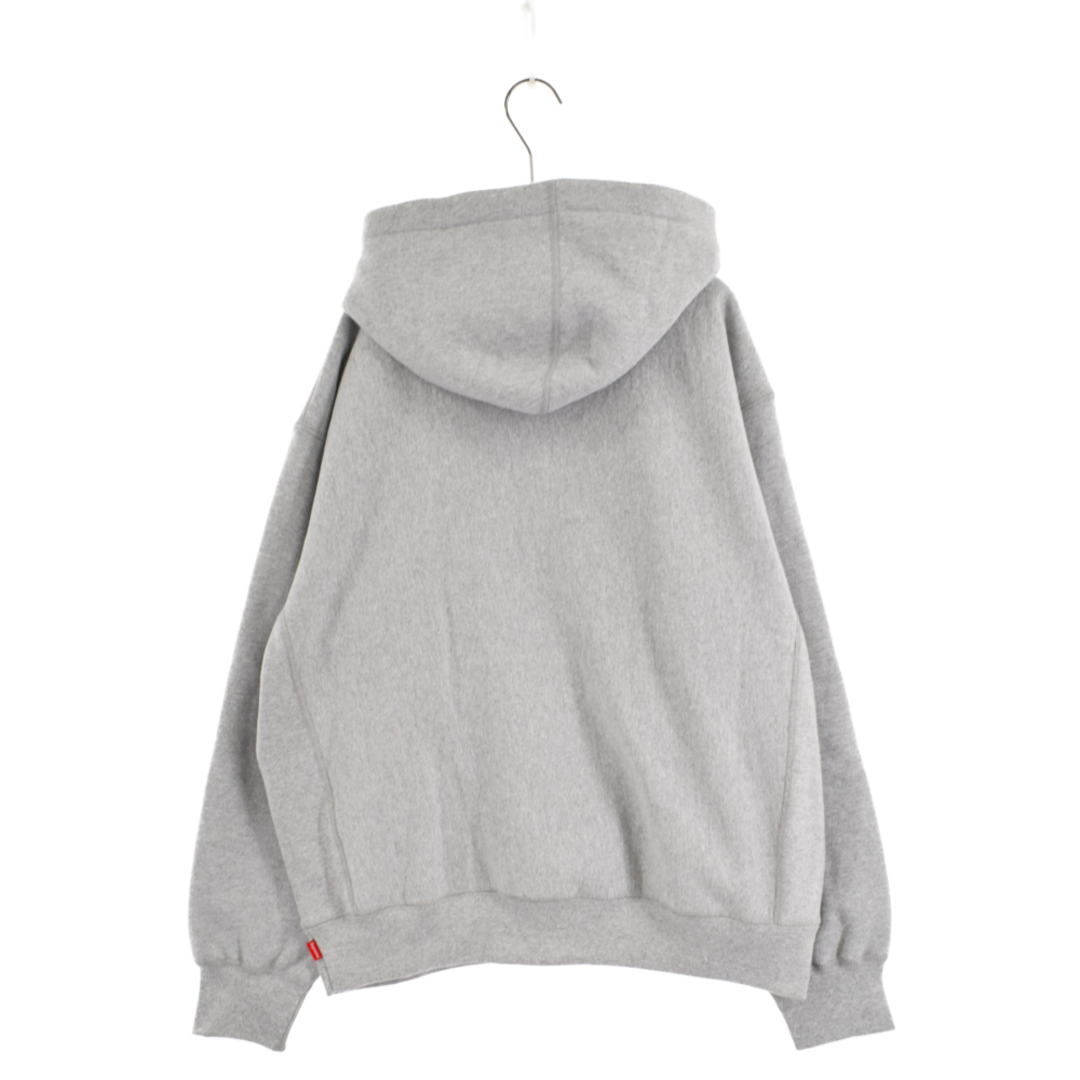 SUPREME シュプリーム 23SS Reverse Hooded Sweatshirs リバース フーデッド スウェットシャツ ロゴプルオーバーパーカー グレー