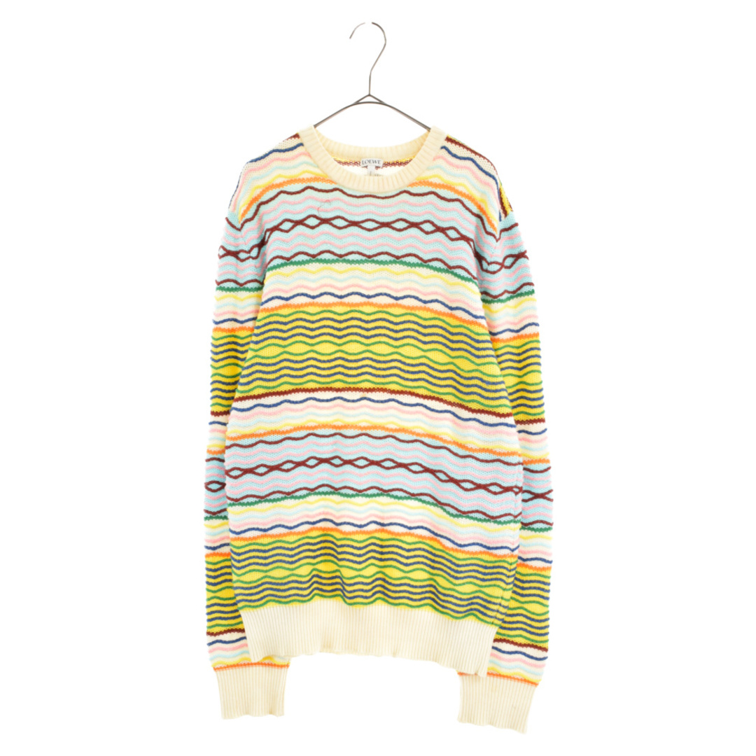 LOEWE ロエベ Stripe Knit Sweater ストライプニット長袖セーター マルチカラー H3199050SM