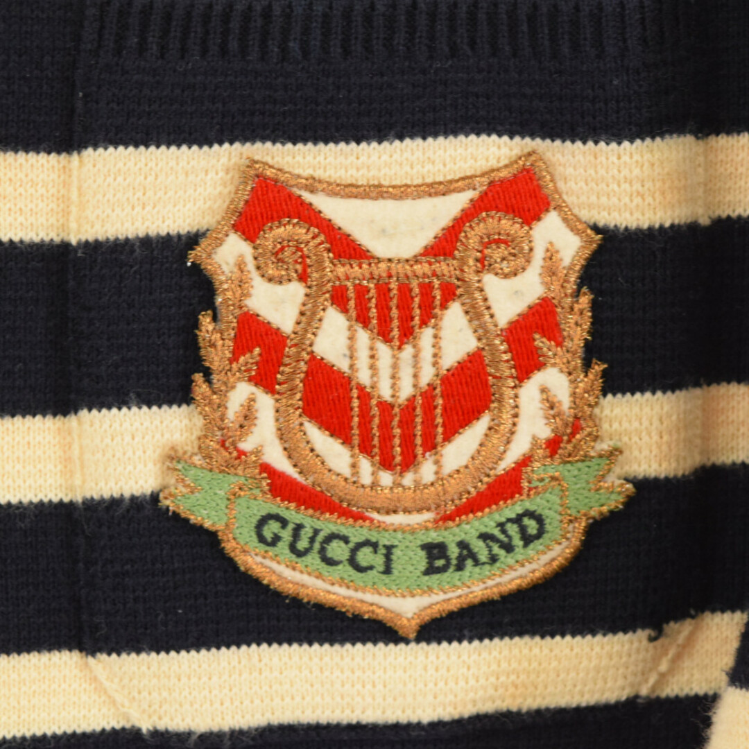 Gucci - GUCCI グッチ 19AW Border Lyre Sweater ボーダー レイヤー