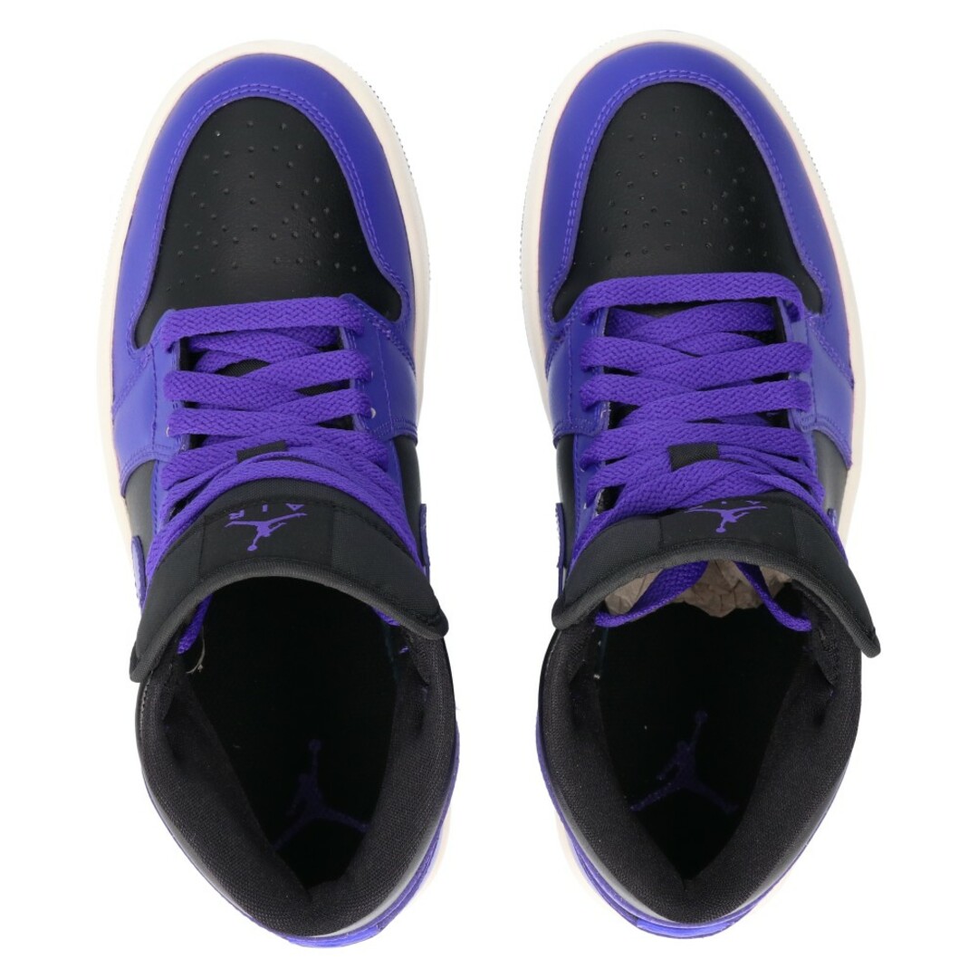 NIKE - NIKE ナイキ WMNS AIR JORDAN 1 MID Purple Black BQ6472-051