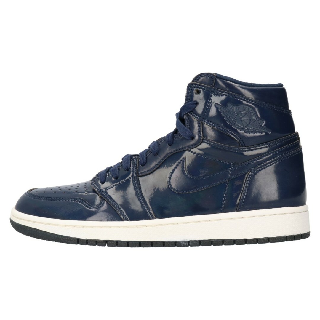 NIKE ナイキ AIR JORDAN 1 RETRO HIGH OG DSM Dover Street Market エア ジョーダン 1 レトロ  ハイカットスニーカー ネイビー US9 789747-401 | フリマアプリ ラクマ