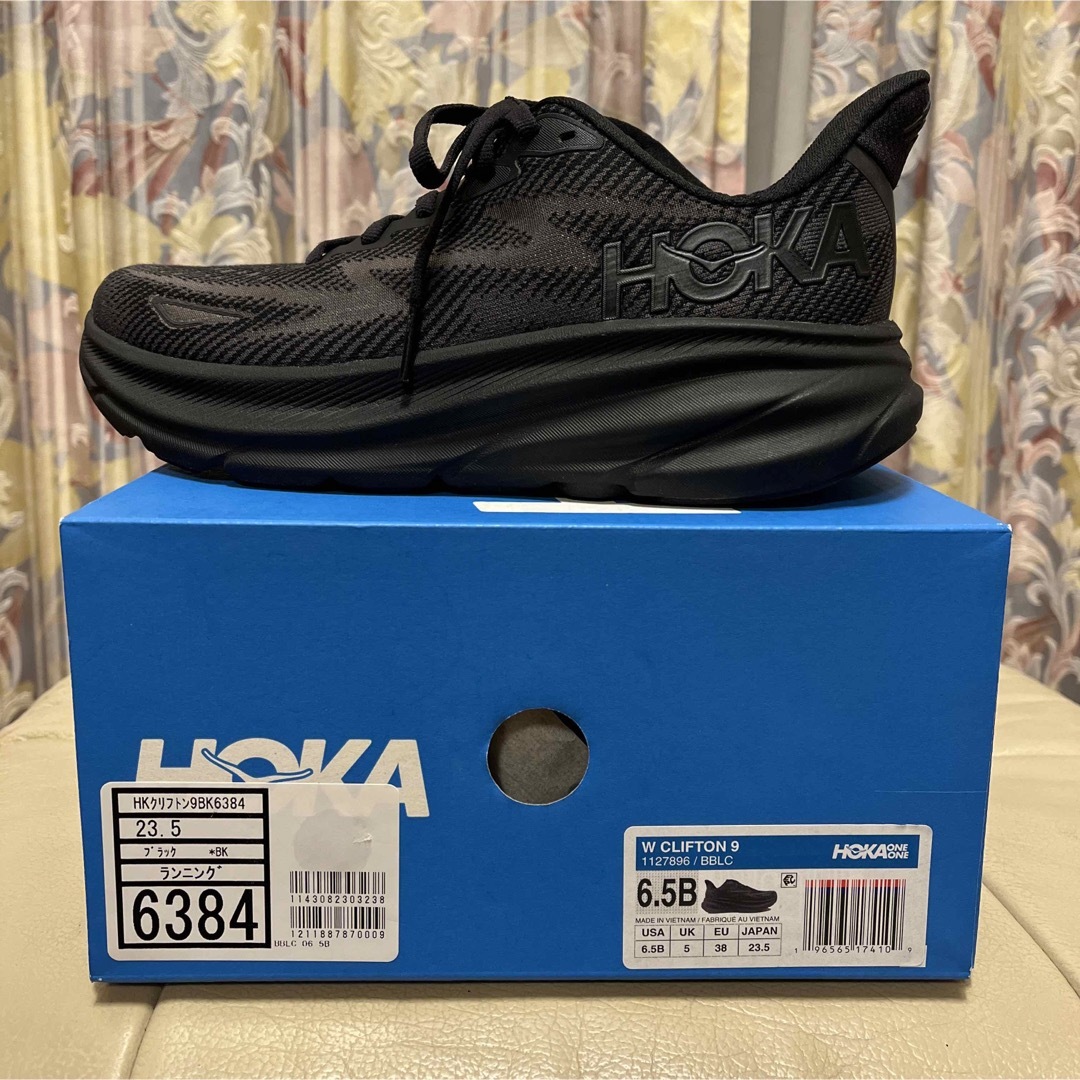 HOKA ONE ONE - 👟クリフトン9 ブラック 23.5cm👟の通販 by haruna52's