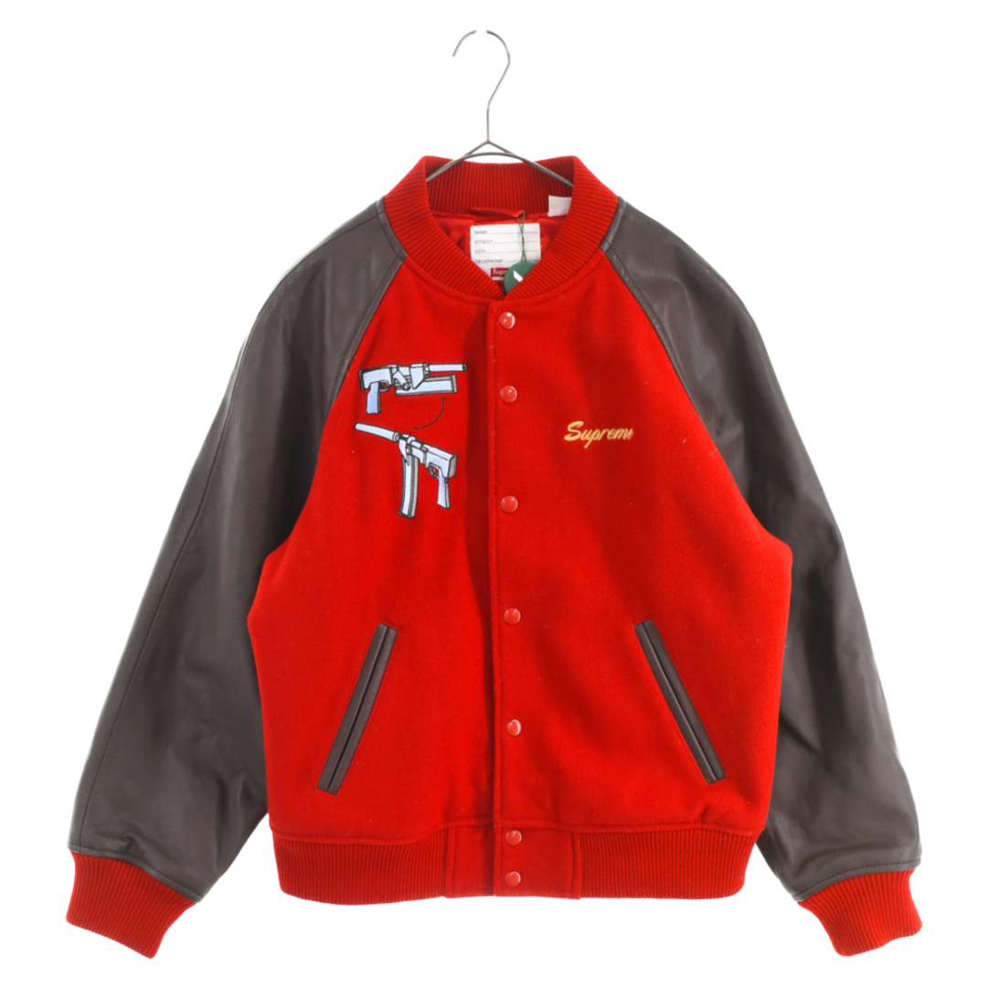 SUPREME シュプリーム 22SS Aeon Flux Varsity Jacket イーオン フラックスバーシティジャケット レッド