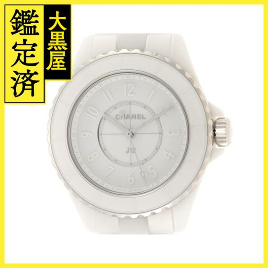CHANEL - CHANEL　J12　H6345　CE/SS　女性用クオーツ時計【473】