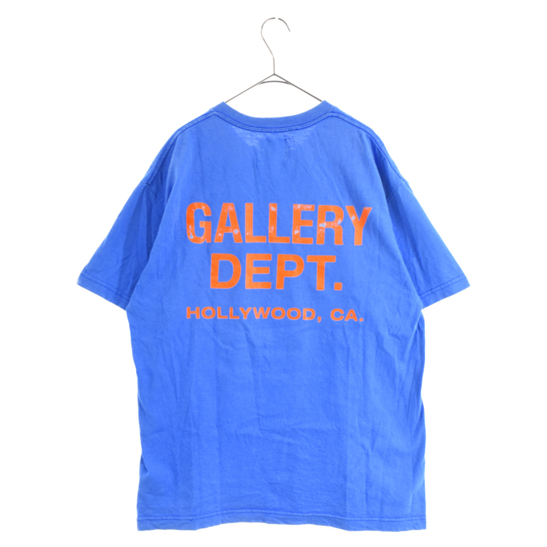 GALLERY DEPT. ギャラリーデプト French T-shirt フレンチ ヴィンテージロゴプリント 半袖Tシャツ カットソー ブルー