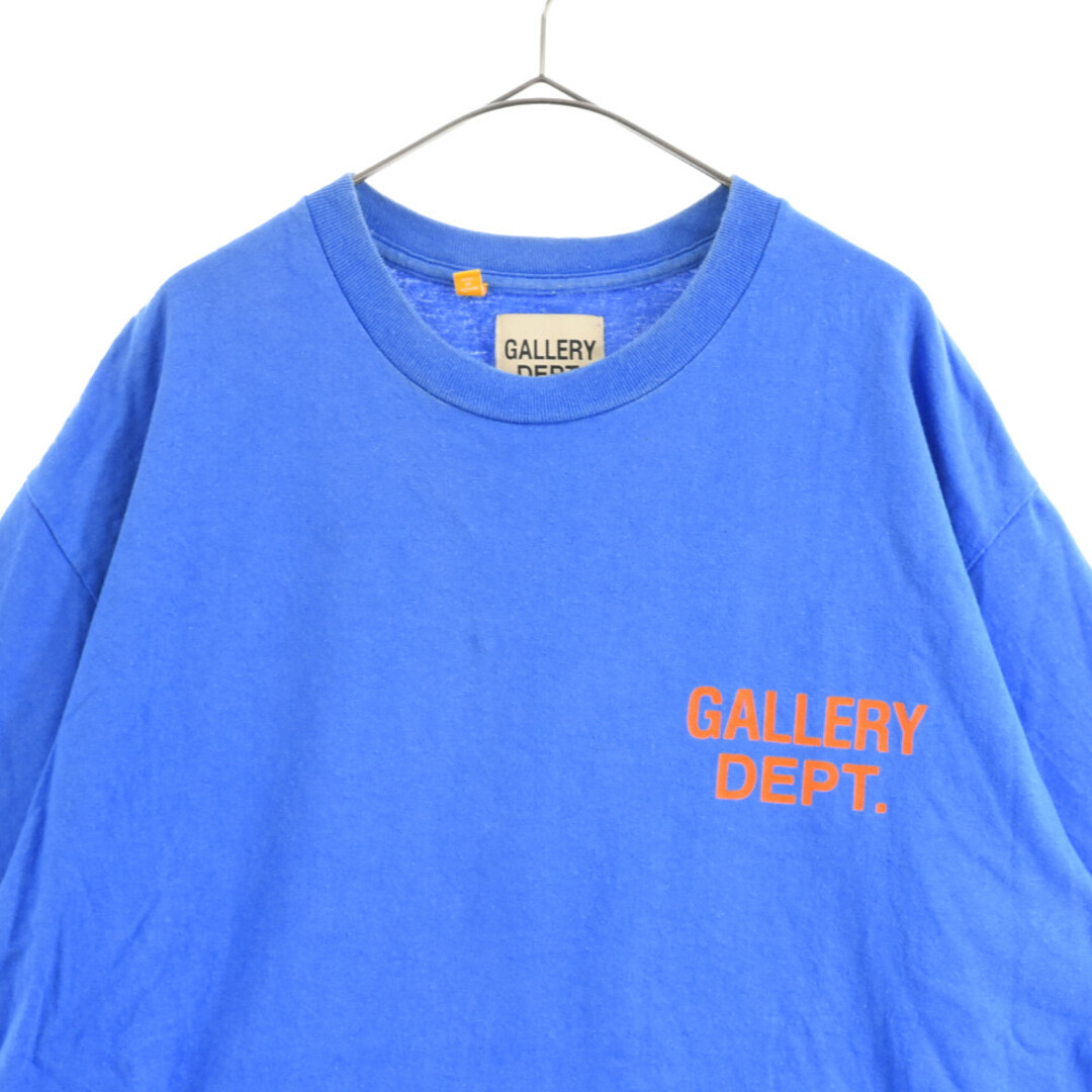 GALLERY DEPT. ギャラリーデプト French T-shirt フレンチ ヴィンテージロゴプリント 半袖Tシャツ カットソー ブルー