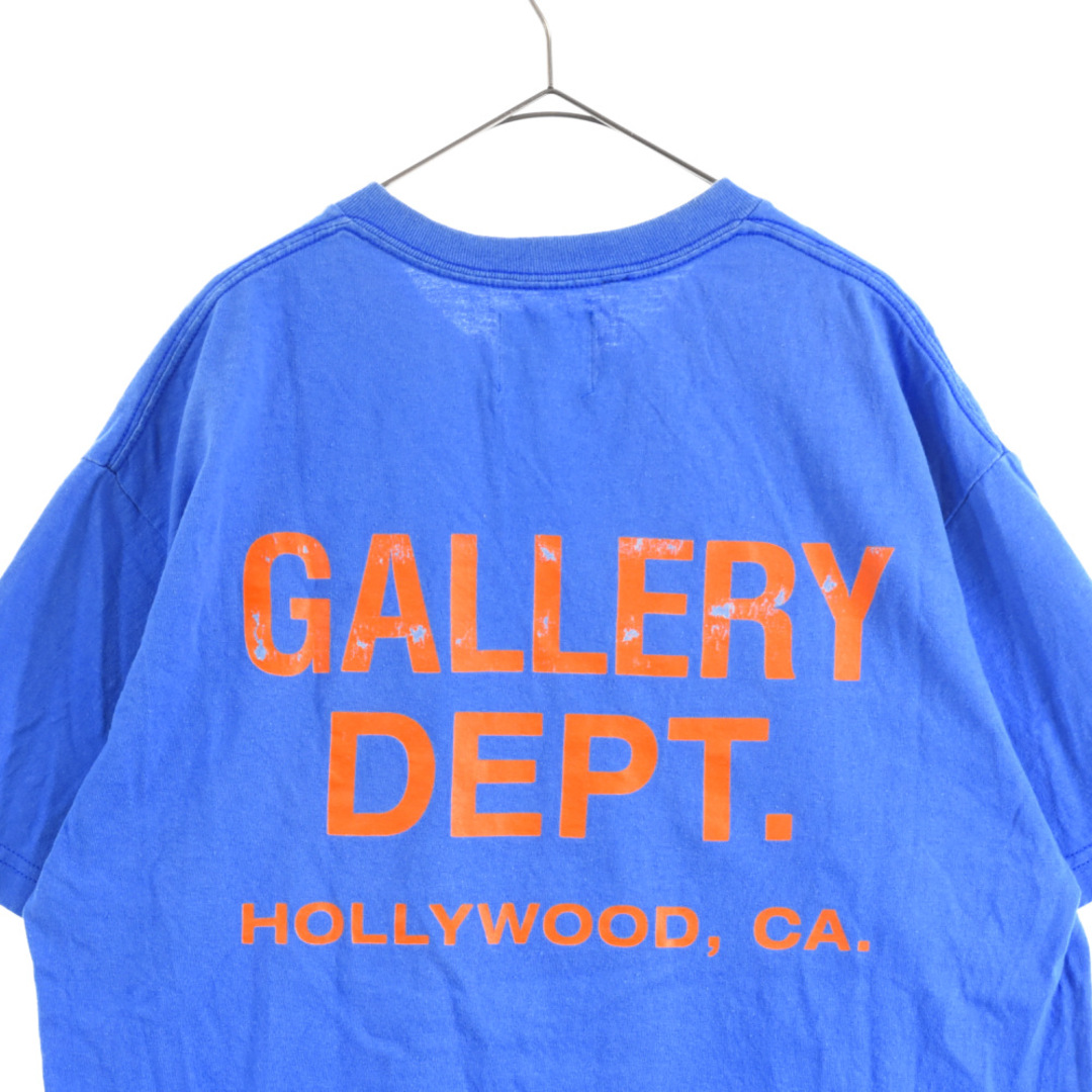 GALLERY DEPT. ギャラリーデプト French T-shirt フレンチ ヴィンテージロゴプリント 半袖Tシャツ カットソー ブルー