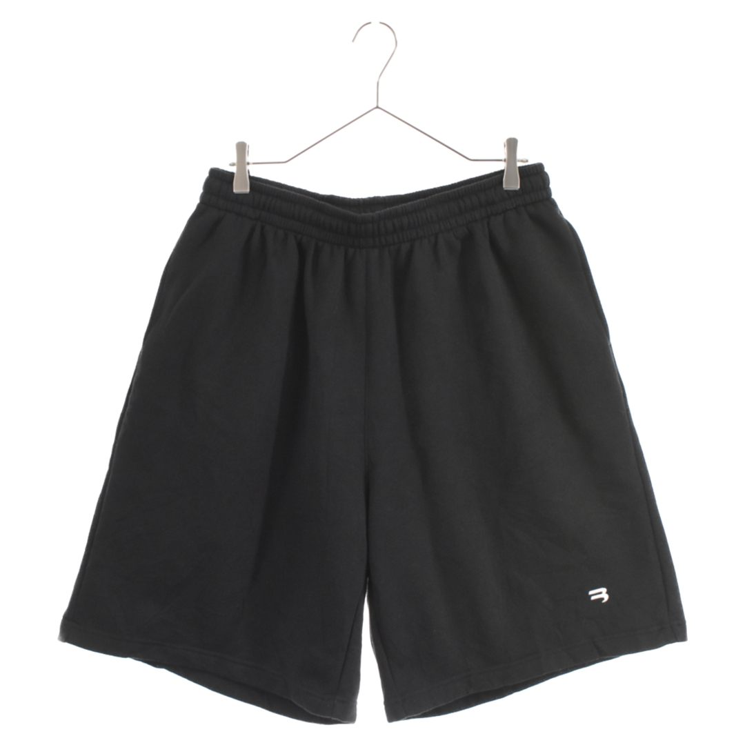 BALENCIAGA バレンシアガ 22SS SPORTY B BASKETBALL Shorts スポーツBスウェットハーフパンツ スウェットパンツ 657062 TKV9324センチ裾幅