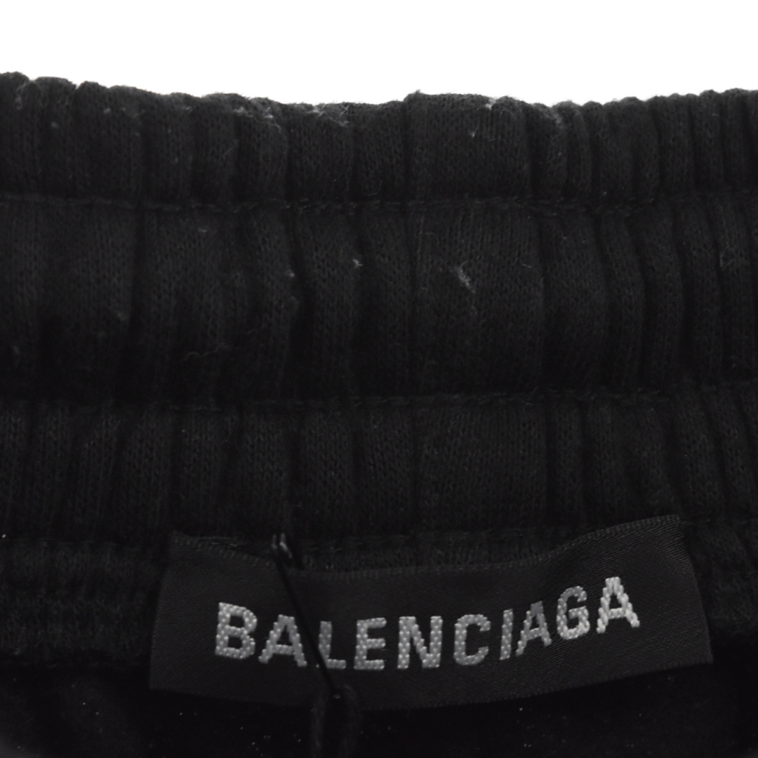 BALENCIAGA バレンシアガ 22SS SPORTY B BASKETBALL Shorts スポーツBスウェットハーフパンツ スウェットパンツ 657062 TKV9324センチ裾幅