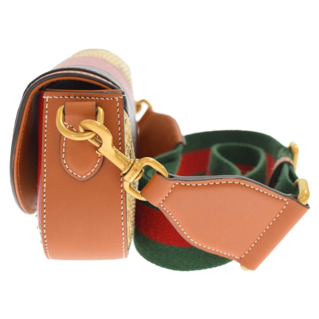 Gucci - GUCCI グッチ 23SS スネーク 切り替え レザー ミニショルダー