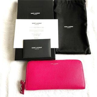 サンローラン(Saint Laurent)の⭐︎ xiangzi-m様⭐︎サンローラン ラウンドファスナーウォレット　正規品(財布)