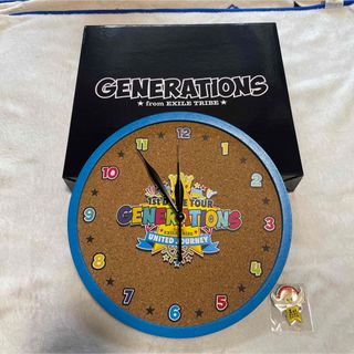 ジェネレーションズ(GENERATIONS)の[GENERATIONS] 壁掛け時計(アイドルグッズ)