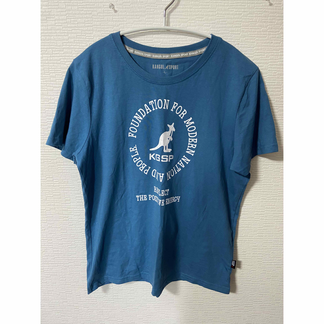 KANGOL(カンゴール)のKANGOL SPORT Tシャツ　Lサイズ レディースのトップス(Tシャツ(半袖/袖なし))の商品写真