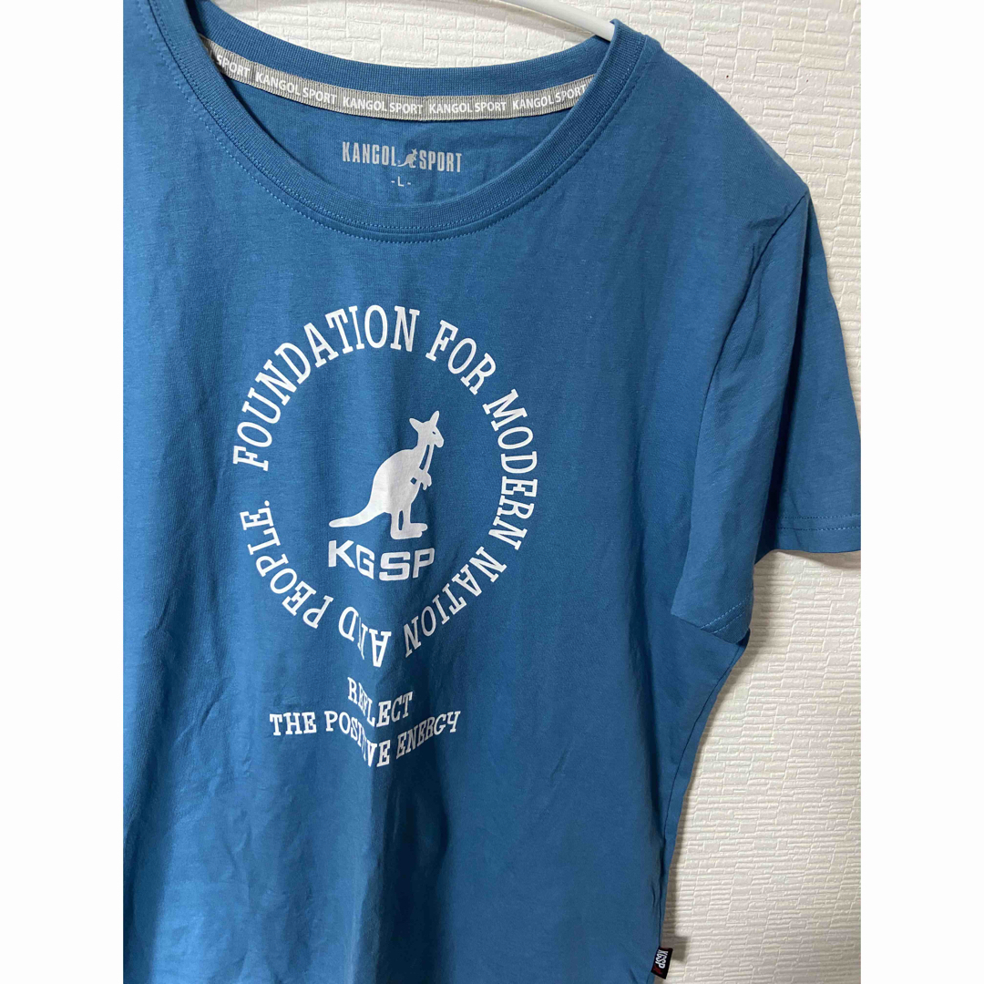 KANGOL(カンゴール)のKANGOL SPORT Tシャツ　Lサイズ レディースのトップス(Tシャツ(半袖/袖なし))の商品写真