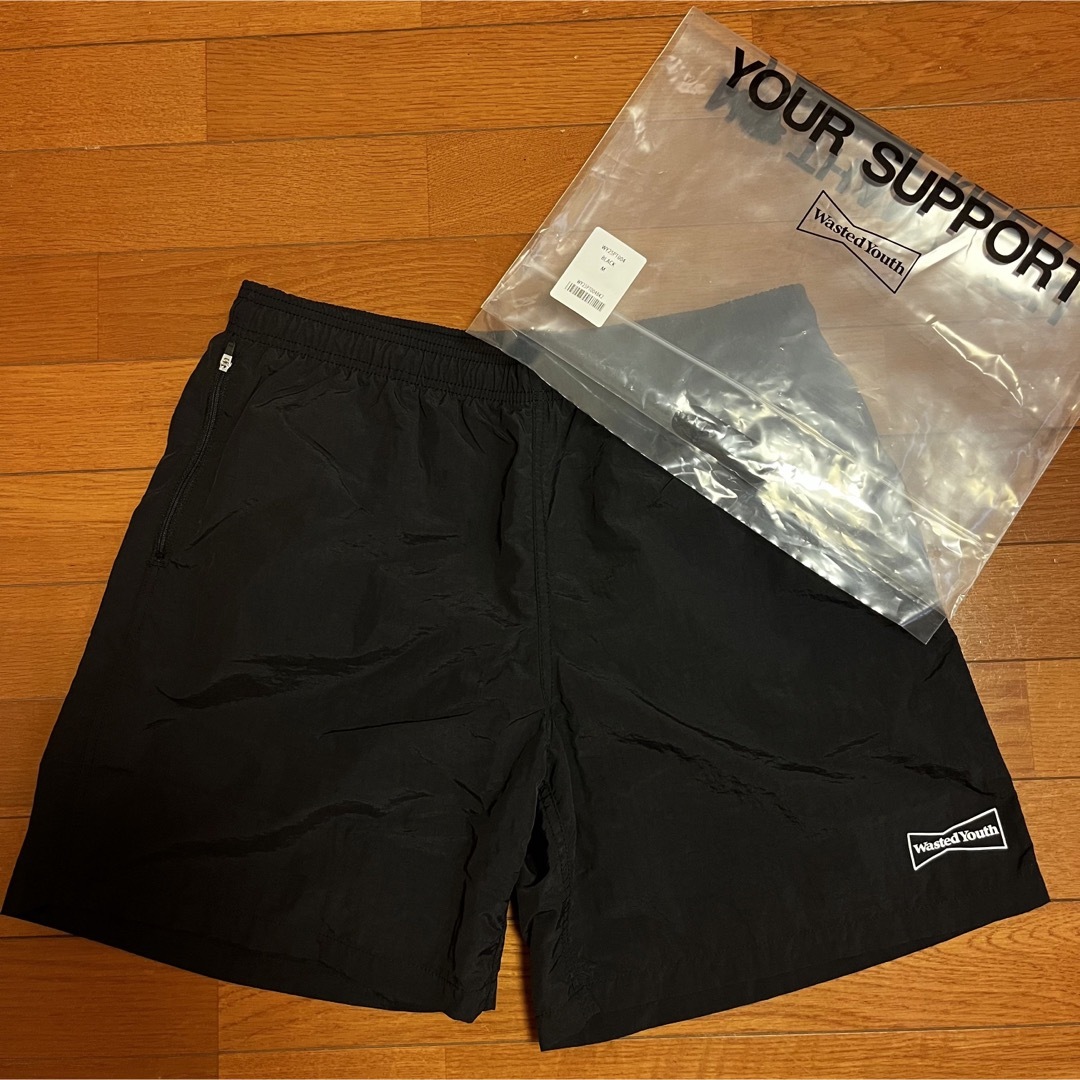 【新品未使用】Wasted Youth SWIM SHORTS 黒 M