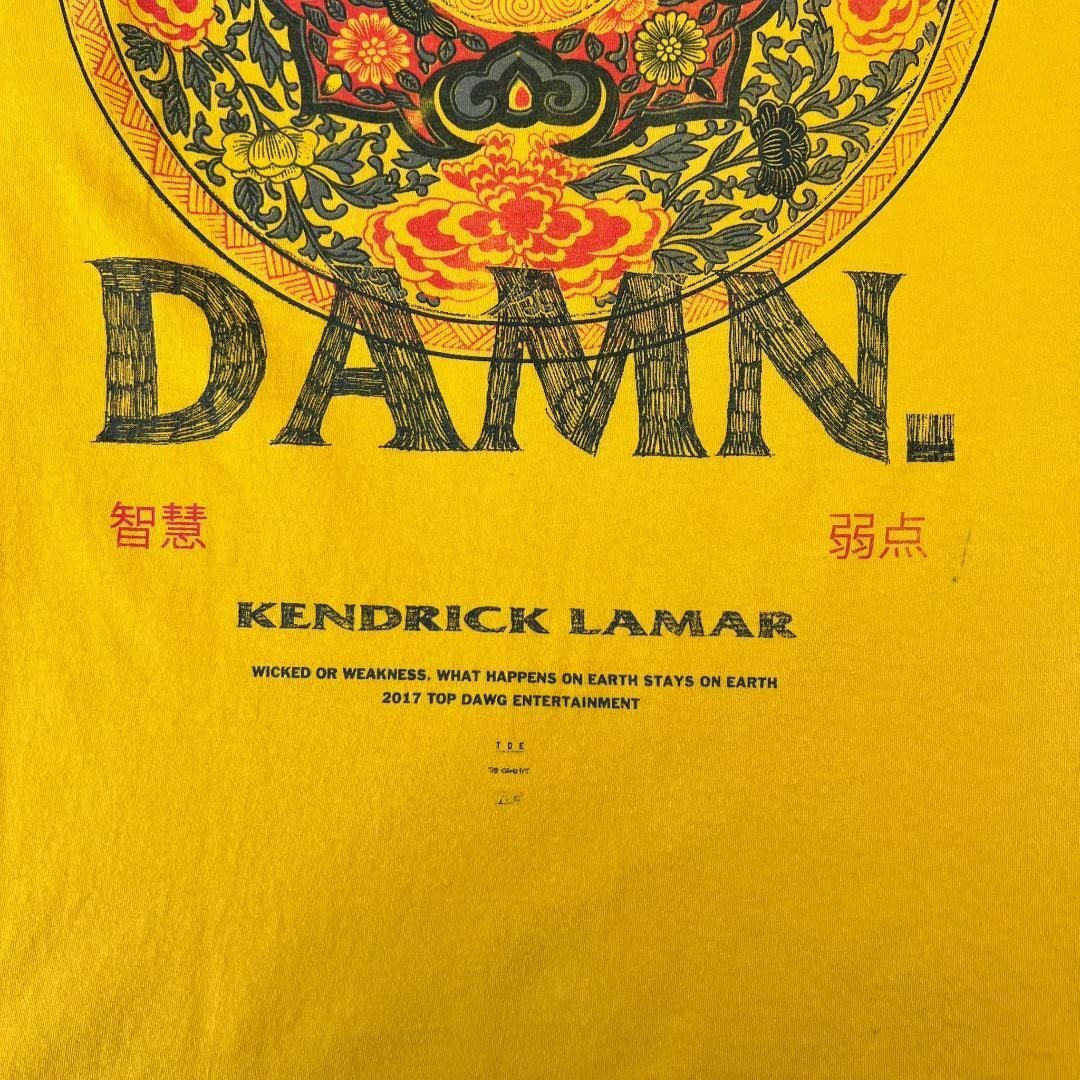 激レア ケンドリックラマ― DAMN ロンT TDE 国内未入荷 ヒップホップ メンズのトップス(Tシャツ/カットソー(七分/長袖))の商品写真
