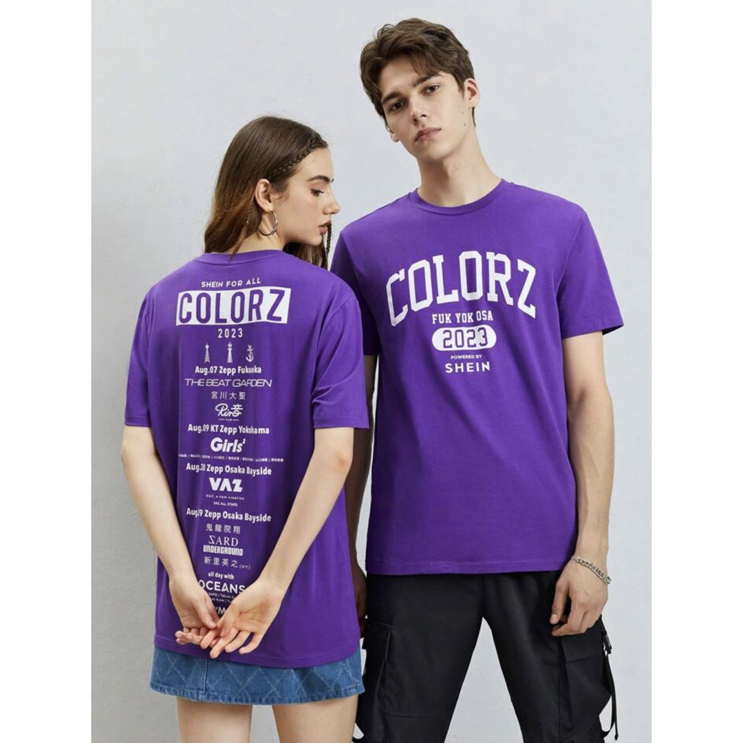 COLORZ Powered By SHEIN オリジナルTシャツ | フリマアプリ ラクマ