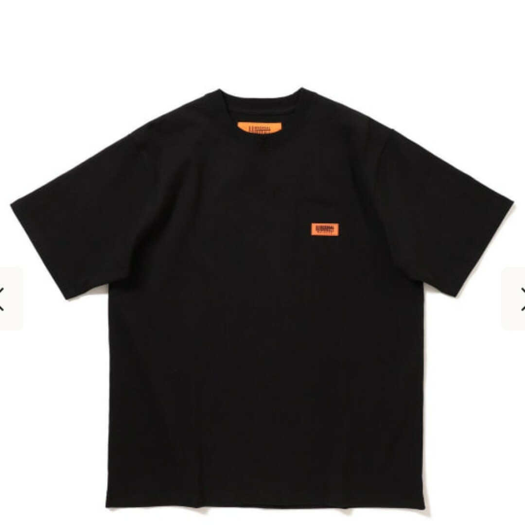 BEAMS(ビームス)の■別注■新品【BEAMS／UNIVERSAL OVERALL】Tシャツ、S、黒 メンズのトップス(Tシャツ/カットソー(半袖/袖なし))の商品写真