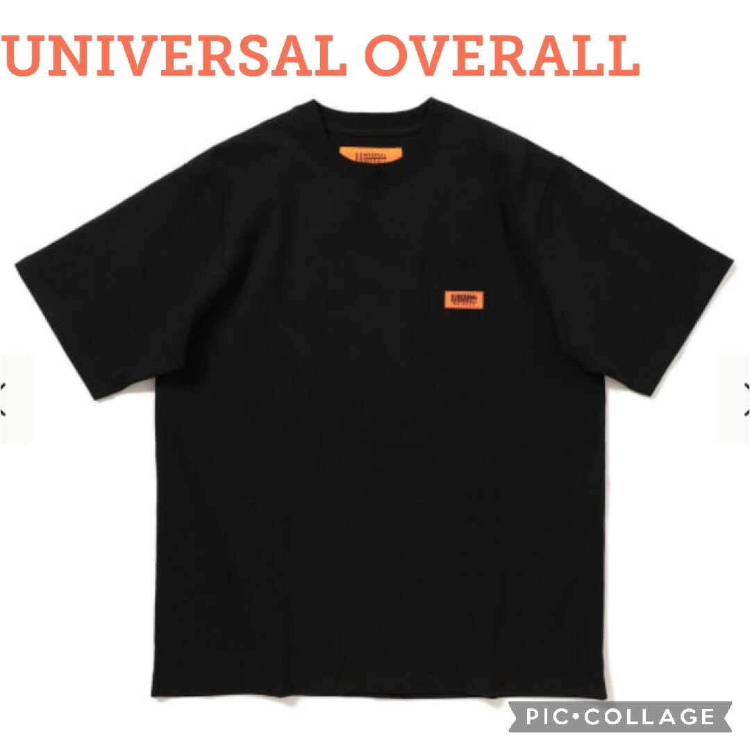 BEAMS(ビームス)の■別注■新品【BEAMS／UNIVERSAL OVERALL】Tシャツ、S、黒 メンズのトップス(Tシャツ/カットソー(半袖/袖なし))の商品写真