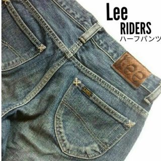 リー(Lee)のLee RIDERS ハーフデニムパンツ 牛革ラベル(デニム/ジーンズ)