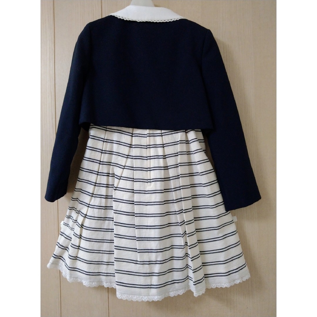 ELLE(エル)のELLE en noirエルアンノワール130 入学式　卒園 キッズ/ベビー/マタニティのキッズ服女の子用(90cm~)(ドレス/フォーマル)の商品写真