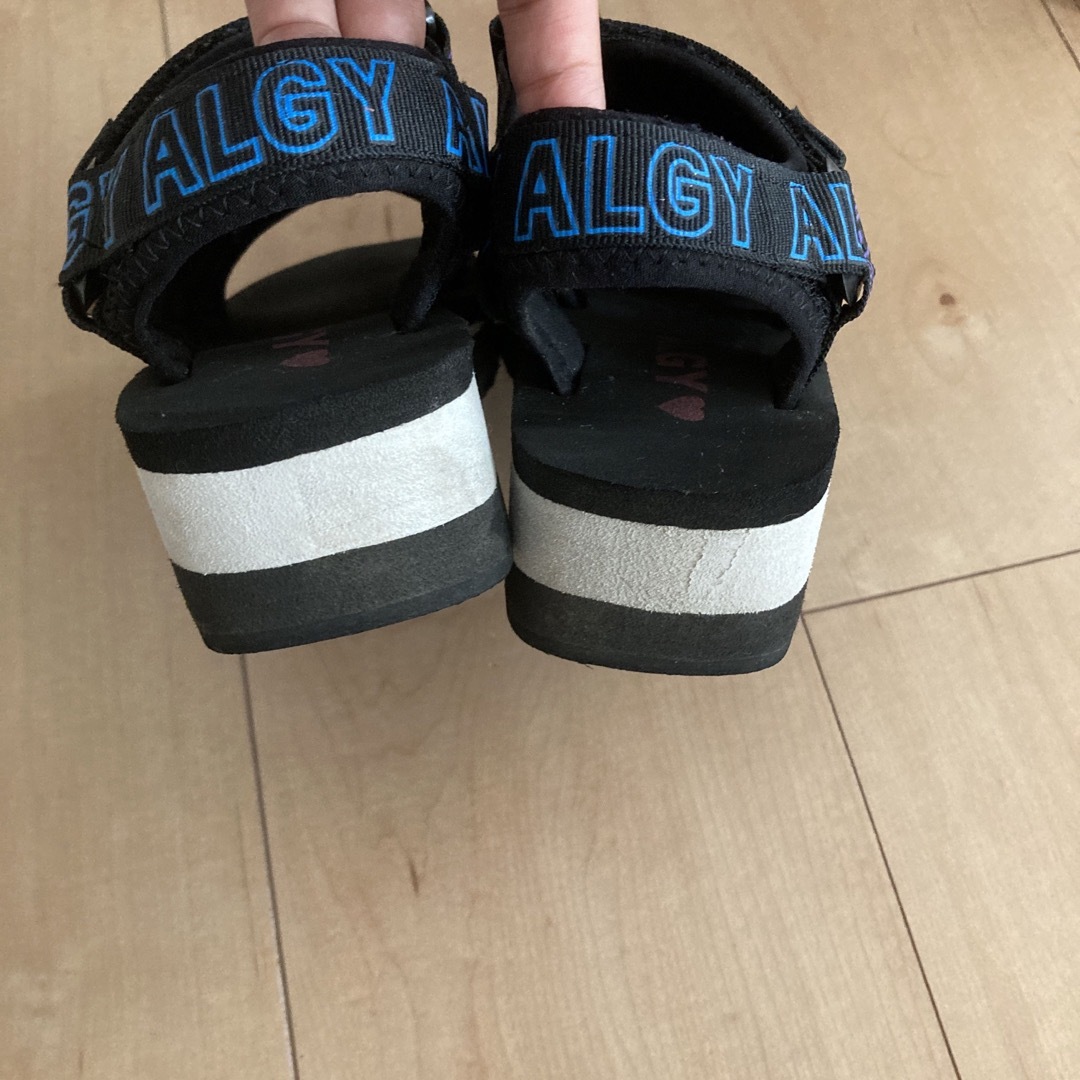 ALGY(アルジー)のALGY  アルジー　サンダル　スポーツサンダル　19センチ キッズ/ベビー/マタニティのキッズ靴/シューズ(15cm~)(サンダル)の商品写真