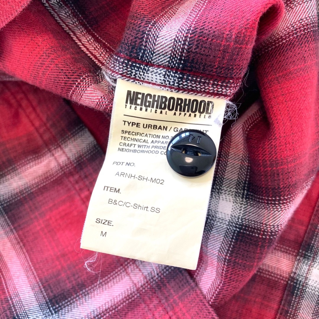 NEIGHBORHOOD(ネイバーフッド)の【NEIGHBORHOOD】ネイバーフッド オンブレ オープンカラー半袖シャツ メンズのトップス(シャツ)の商品写真