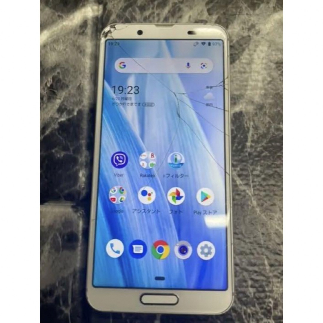 新品　AQUOS　sense3 lite SH-RM12　シルバーホワイト　本体