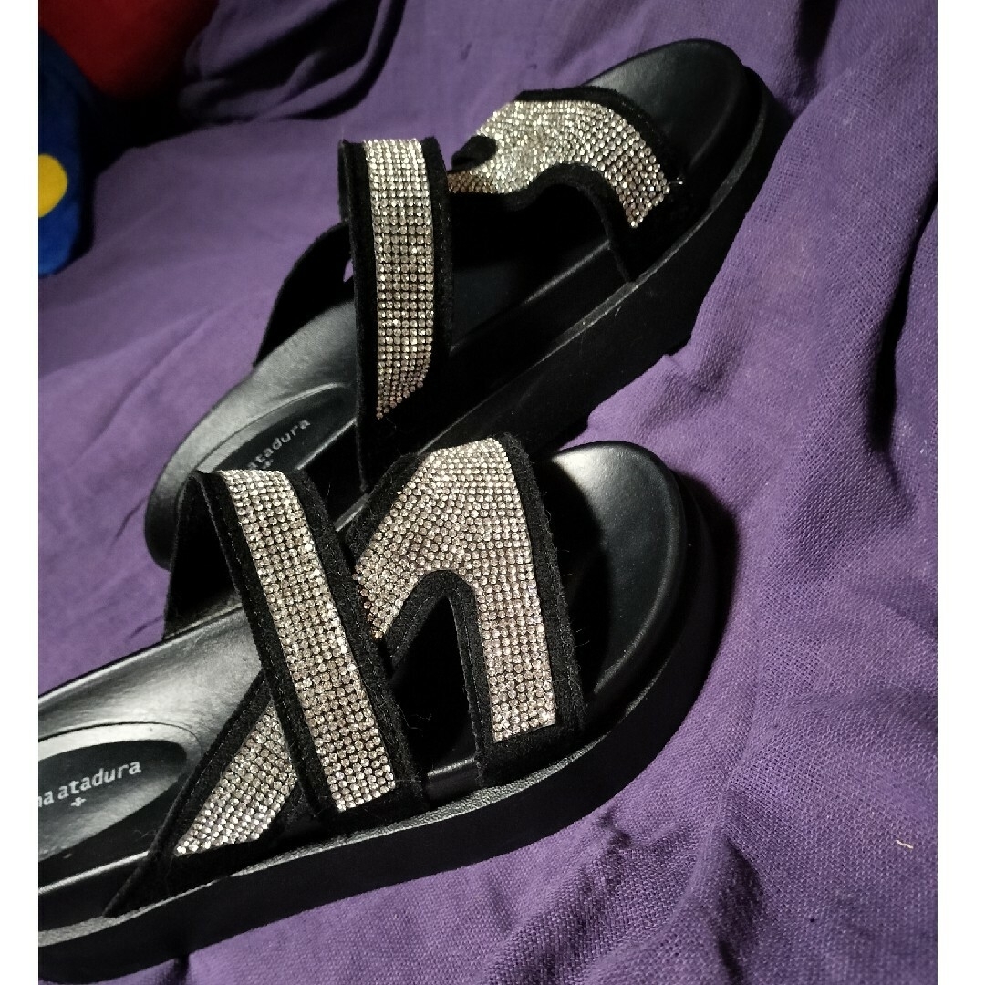 キラキラサンダル レディースの靴/シューズ(ビーチサンダル)の商品写真