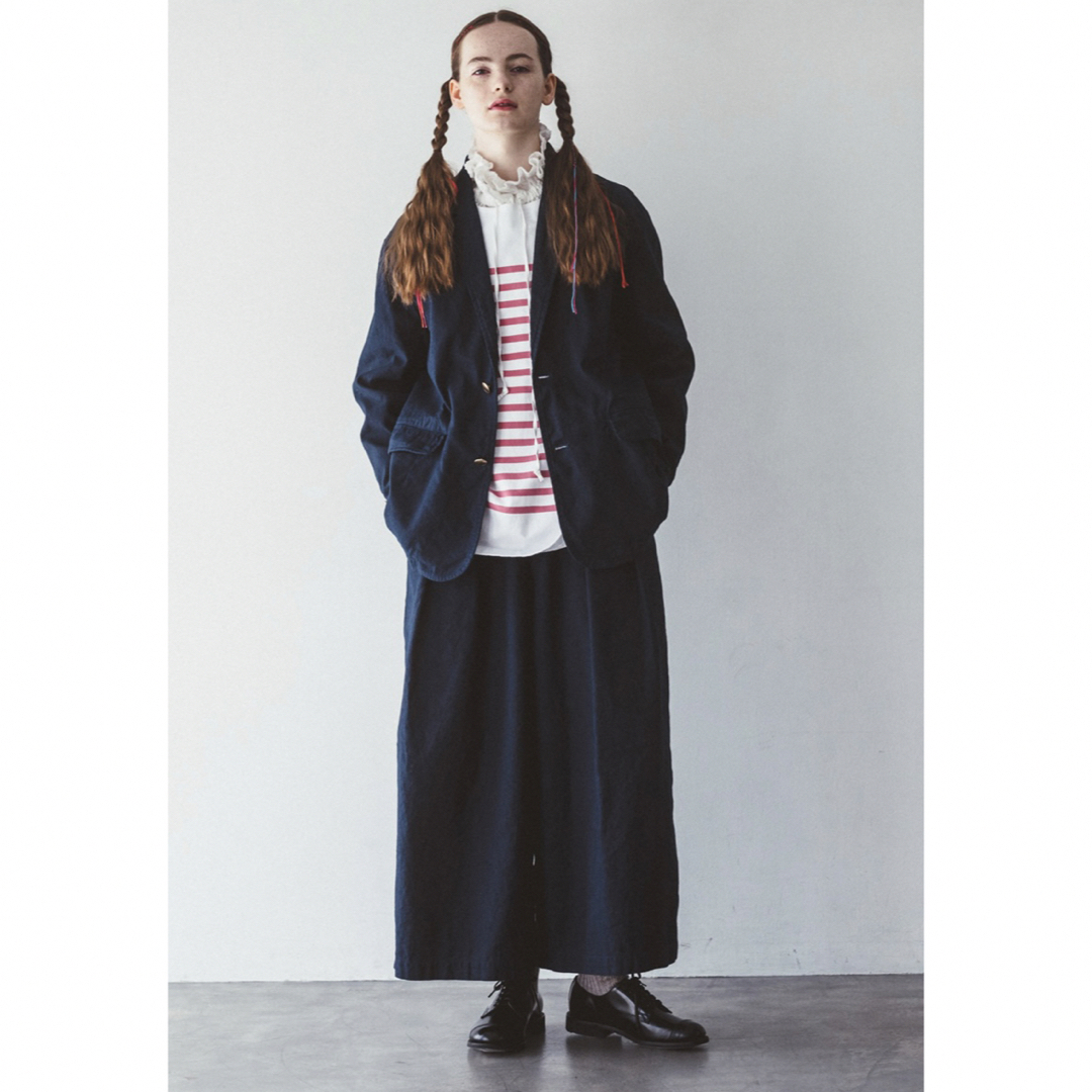 nest Robe - nest Robe 【UpcycleLino】キャンバス トラッドジャケット