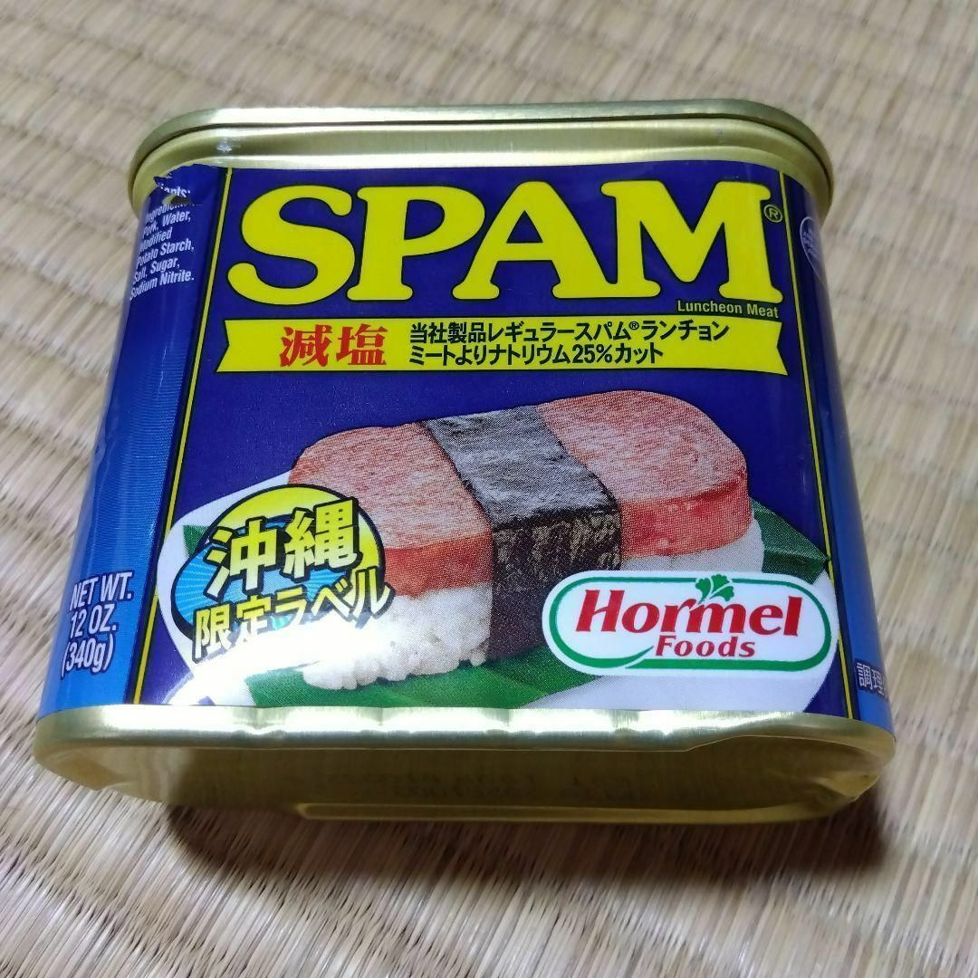 沖縄ホーメル スパム 12缶セット（うす塩4缶、減塩8缶） SPAM ポーク