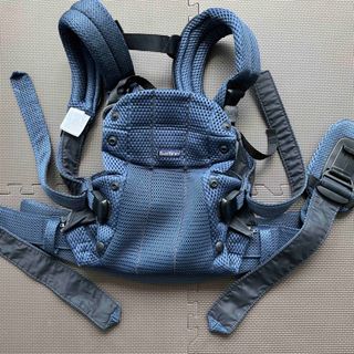 ベビービョルン(BABYBJORN)のベビービョルン 抱っこひも ベビーキャリア HARMONY ネイビーブルー(抱っこひも/おんぶひも)